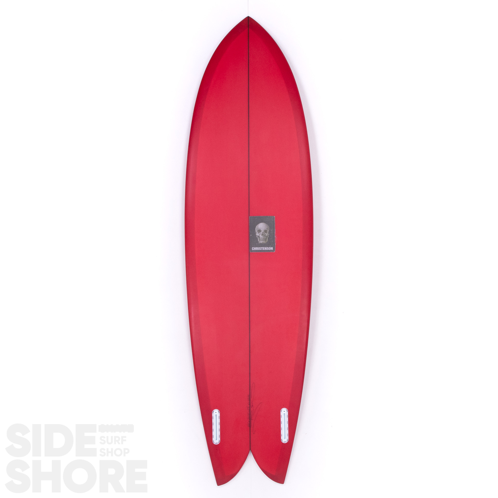 Christenson Surfboards Long Phish - Red Tint - 6'6