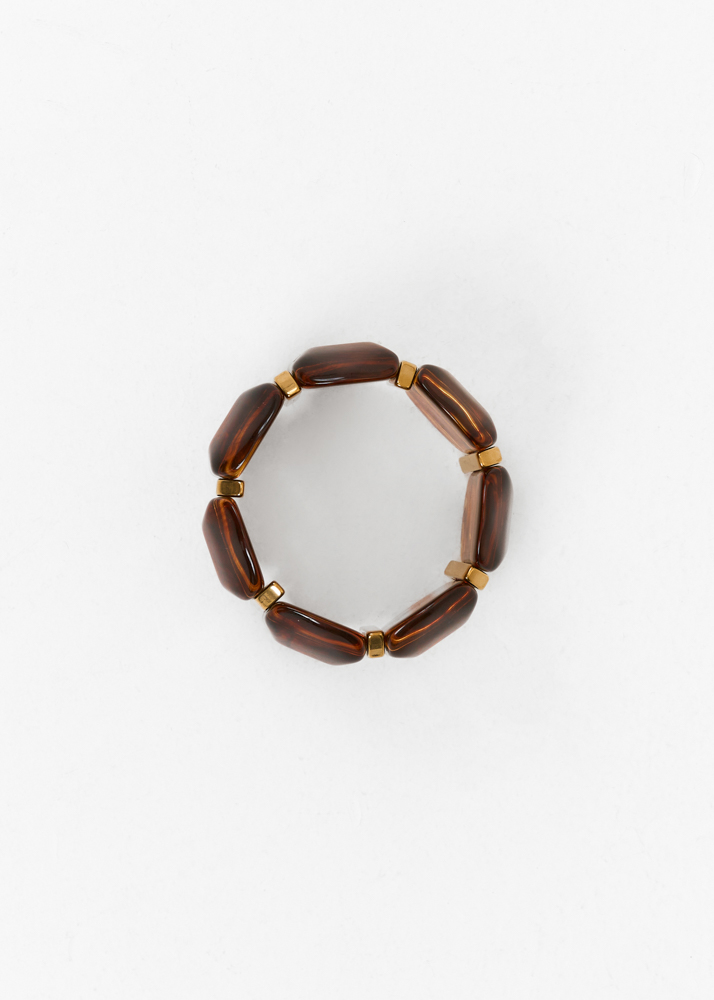 Susan armband bruin