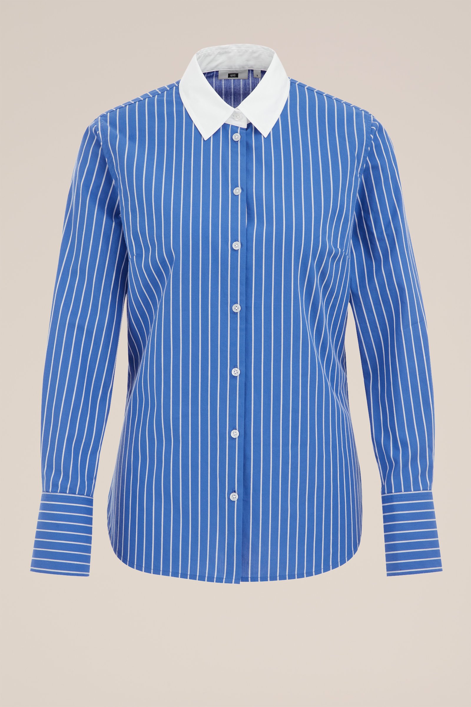 overhemdblouse WE Fashion Kobaltblauw
