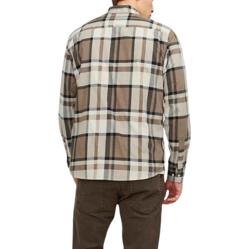 Jack & Jones - JPRBLUBROOK CORD SHIRT Marrón