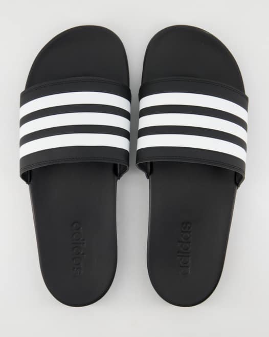 Adidas Adilette Comfort Badeschuhe in Schwarz