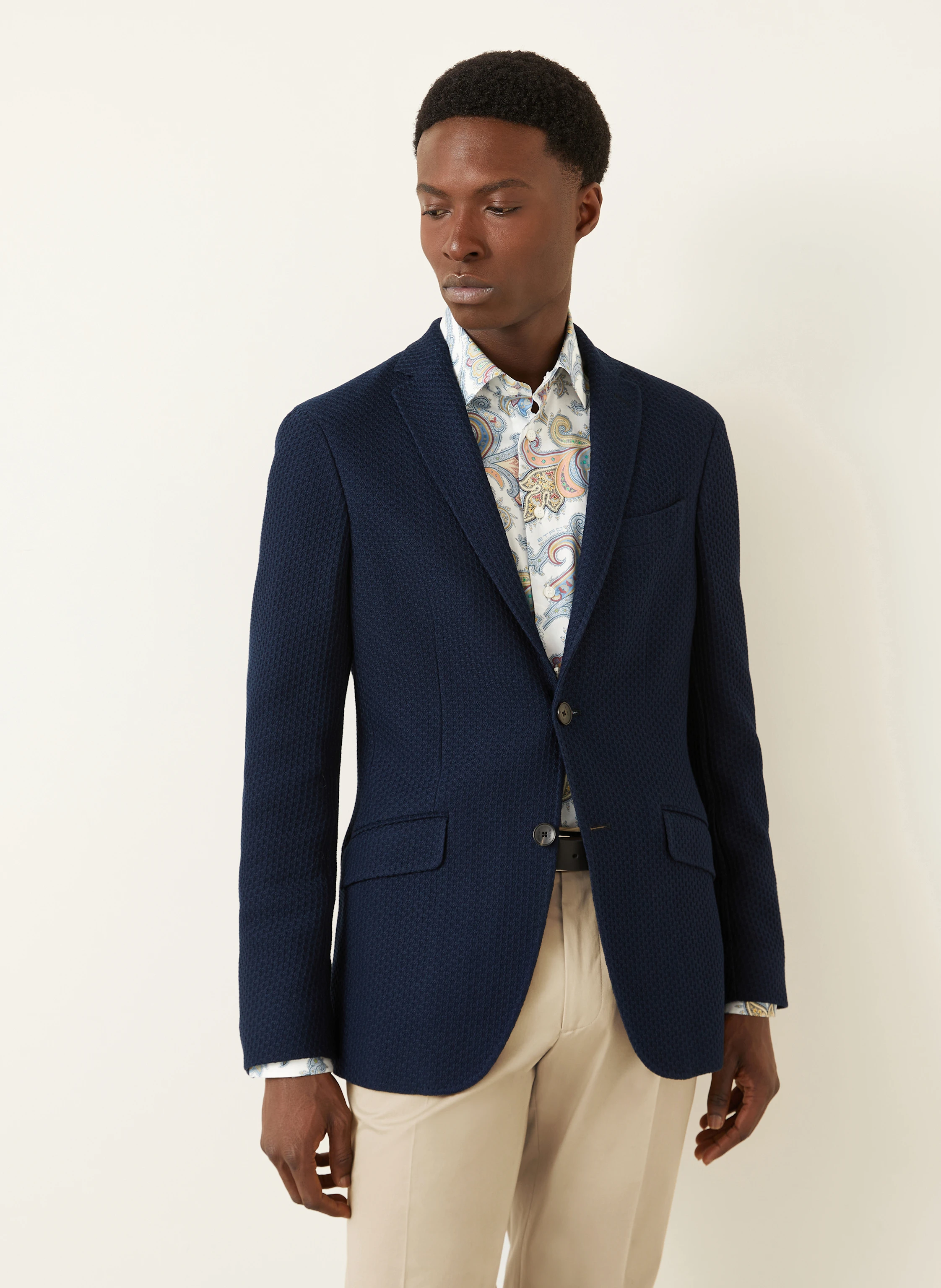 ETRO Stricksakko Slim Fit