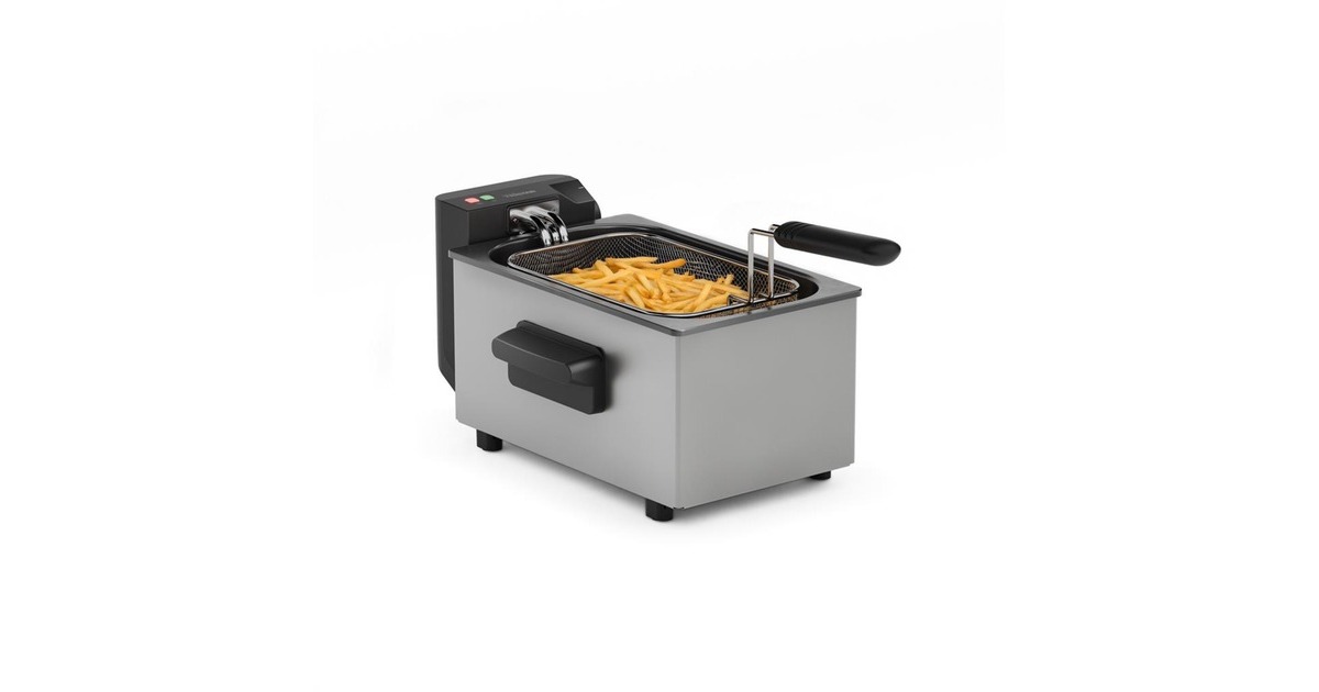 TristarFR-9338 Friteuse frituurpan  (Roestvrij staal, 3 liter)