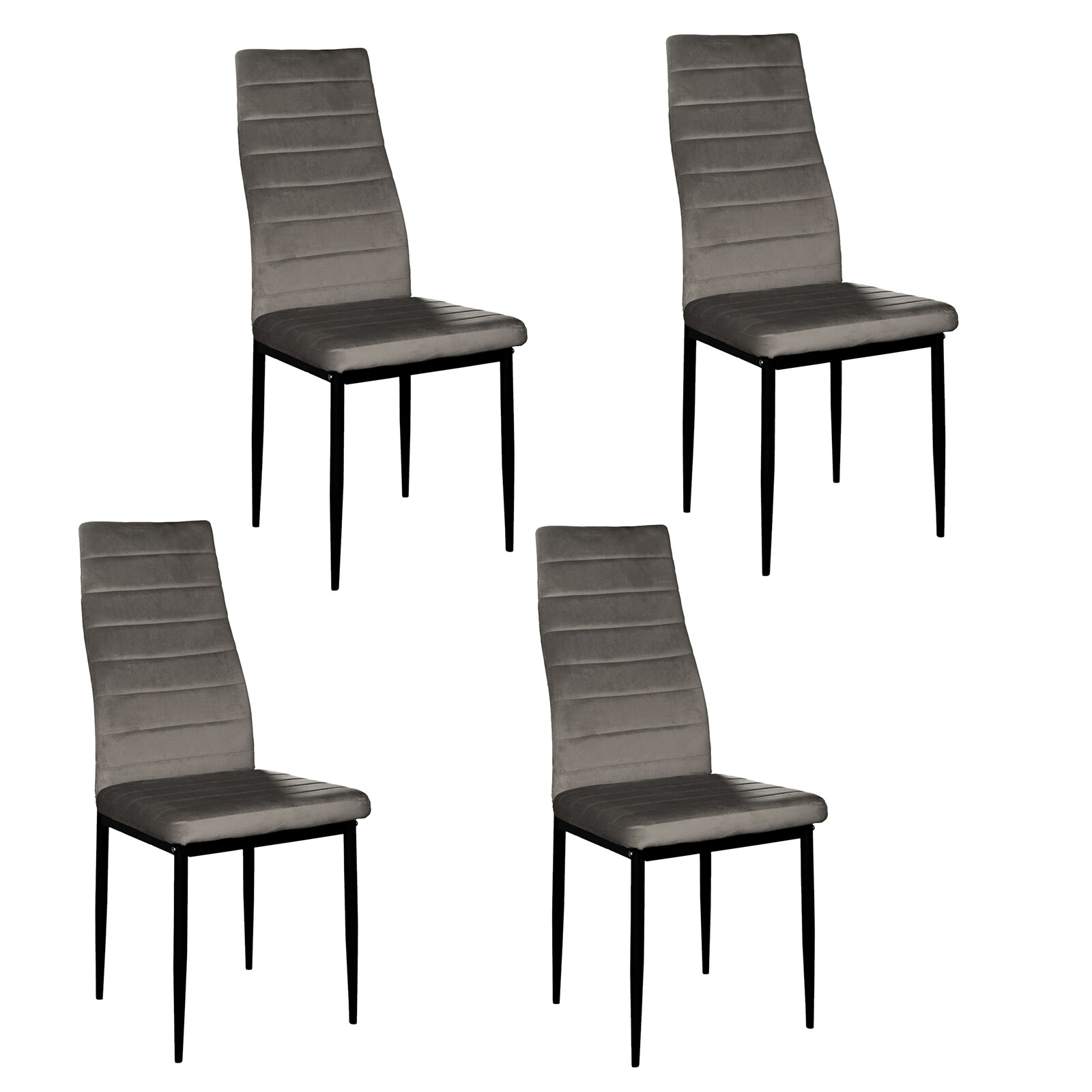 HTI-Living Stuhl Memphis Velvet 4er-Set