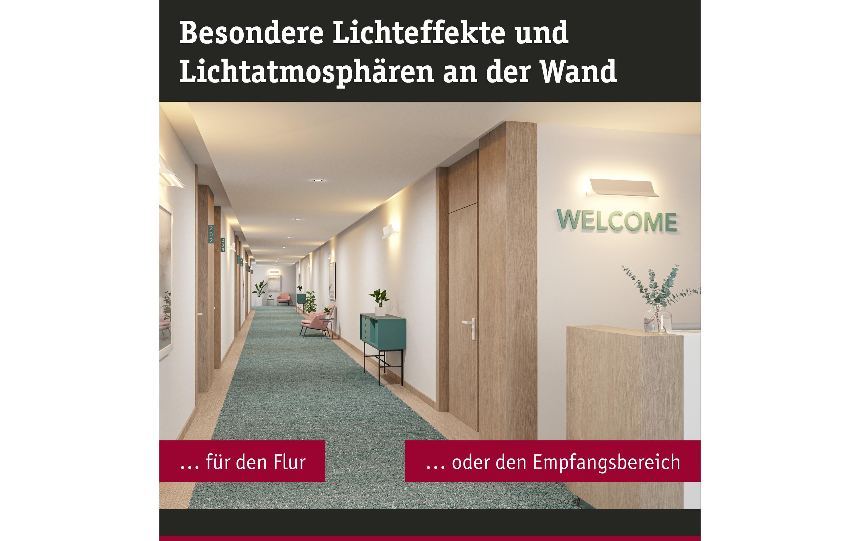 Wandleuchte Stine, 17W, 2700-6500K, Weiss<br>LED Wandleuchte Smart Home Zigbee