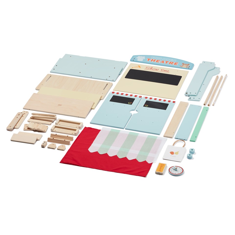 Small Wood - 2 i 1 Teater og Butik