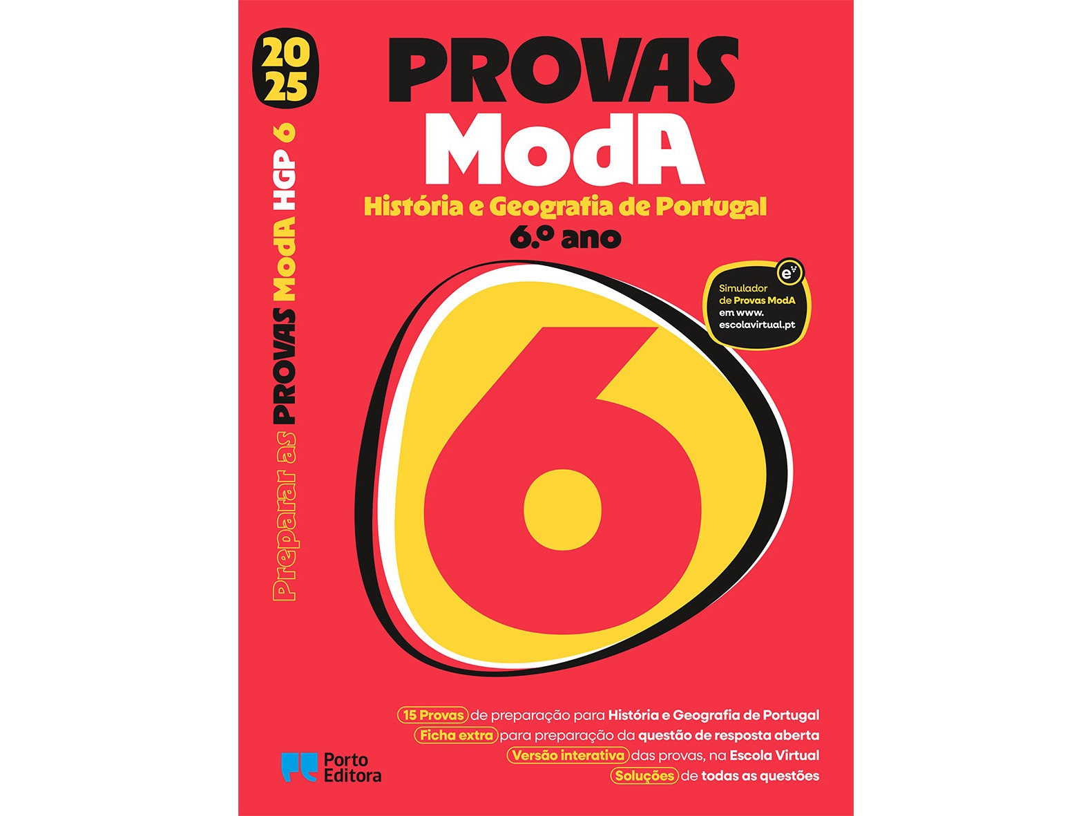 LIVRO PREPARAR AS PROVAS MODA 2025 HISTÓRIA E GEOG DE PORTUG