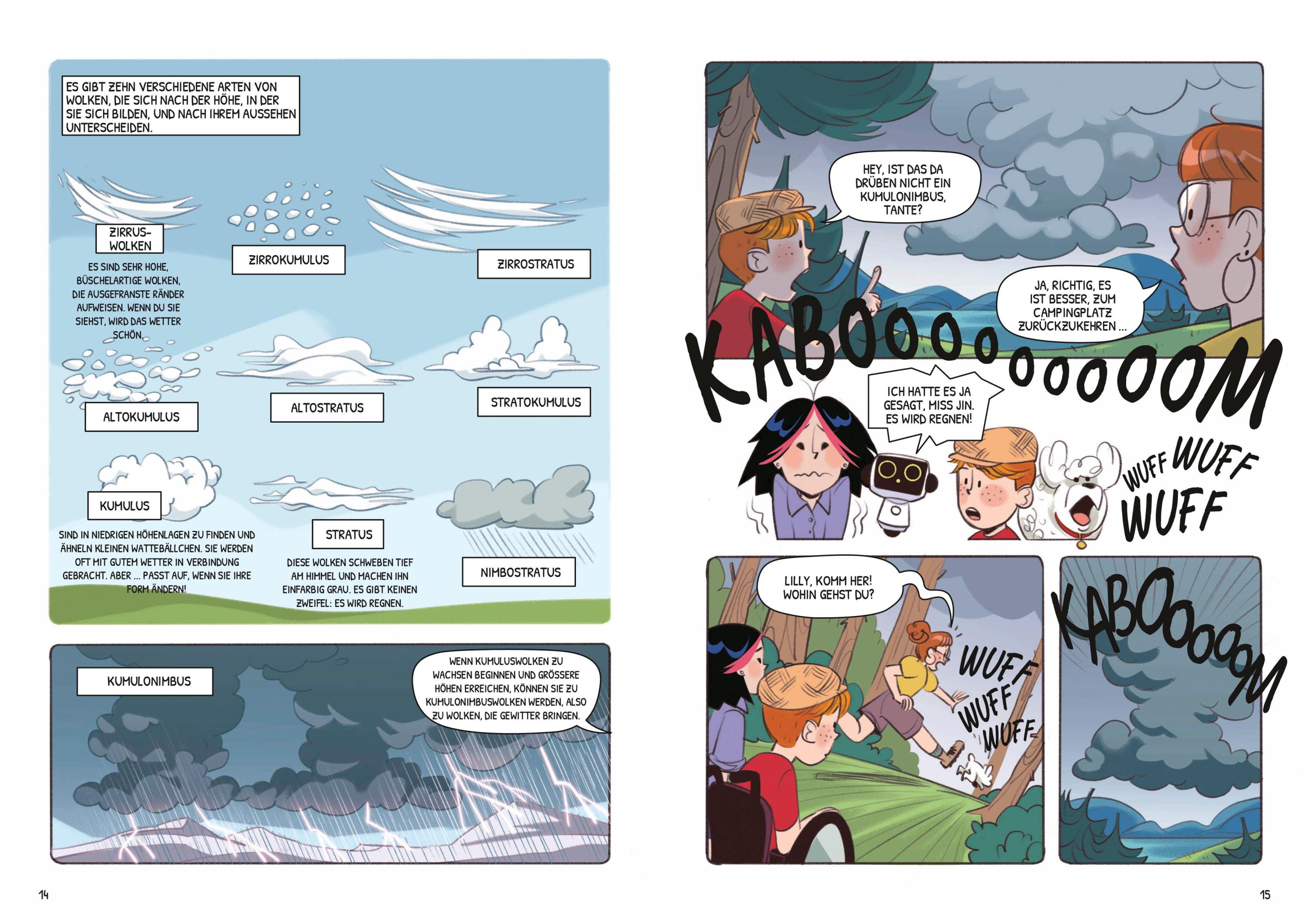 Wildes Wetter. Entdecke die extremsten Phänomene (Kreativ lernen mit Comics)