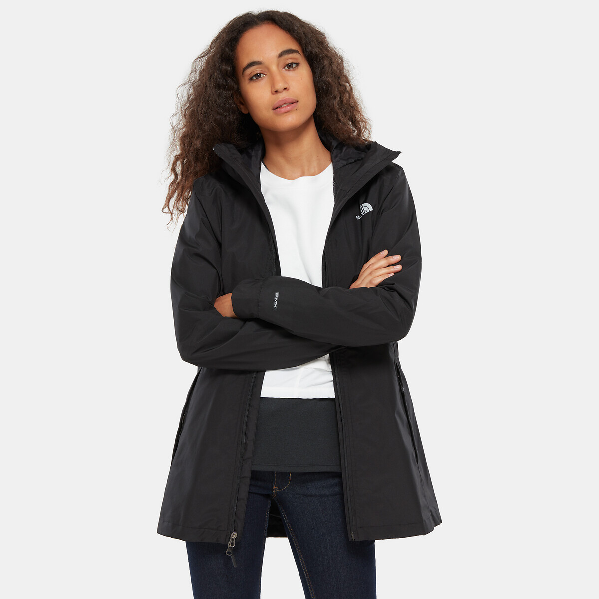 THE NORTH FACE<br>Parka Hikesteller com zíper e capuz