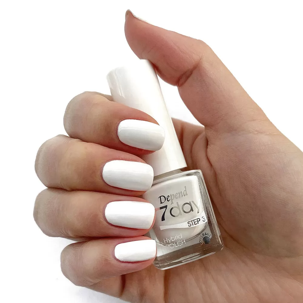 Depend 7day Hybrid Polish - 7005 Pure White