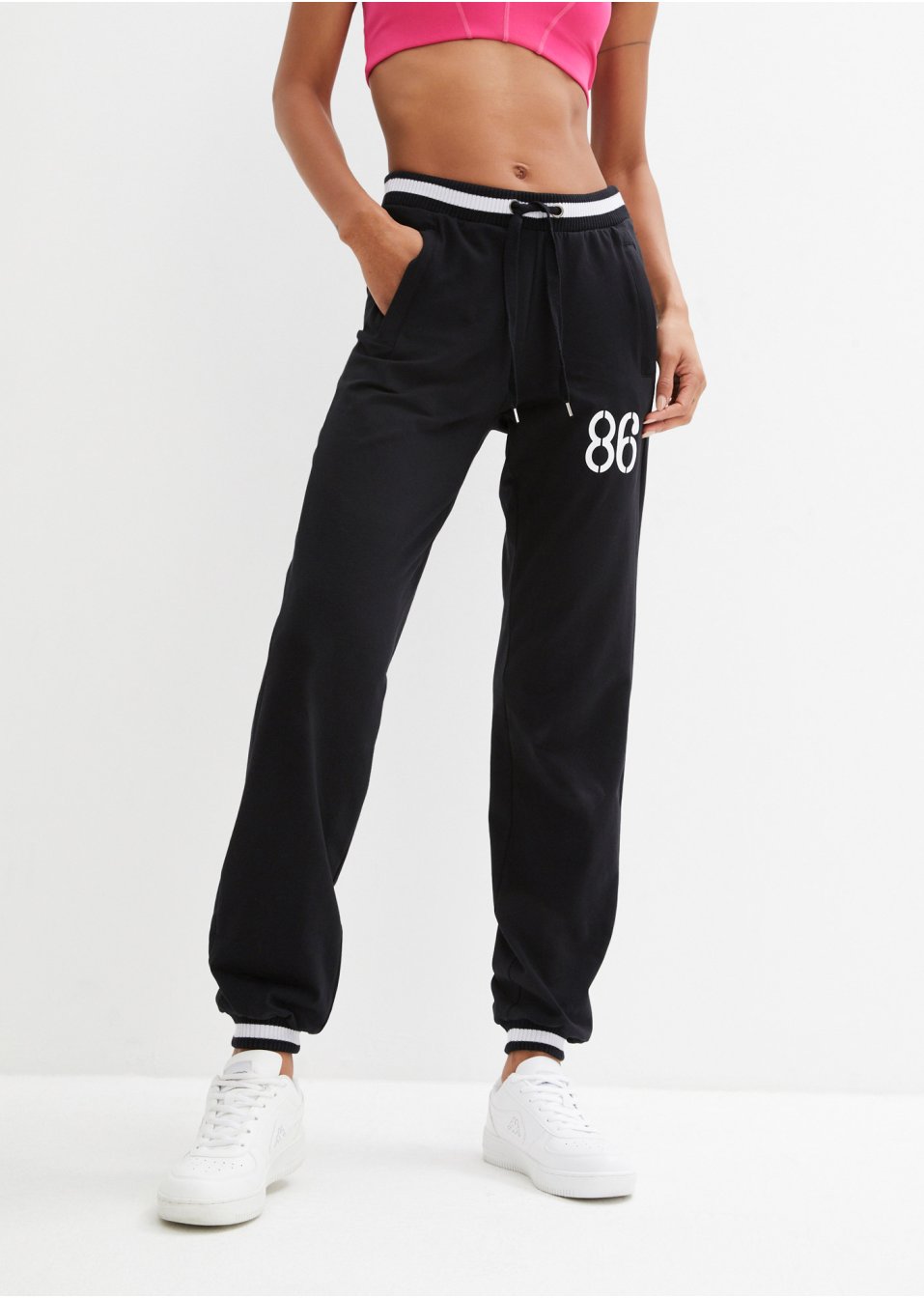 Pantalon sweat avec poches refermables