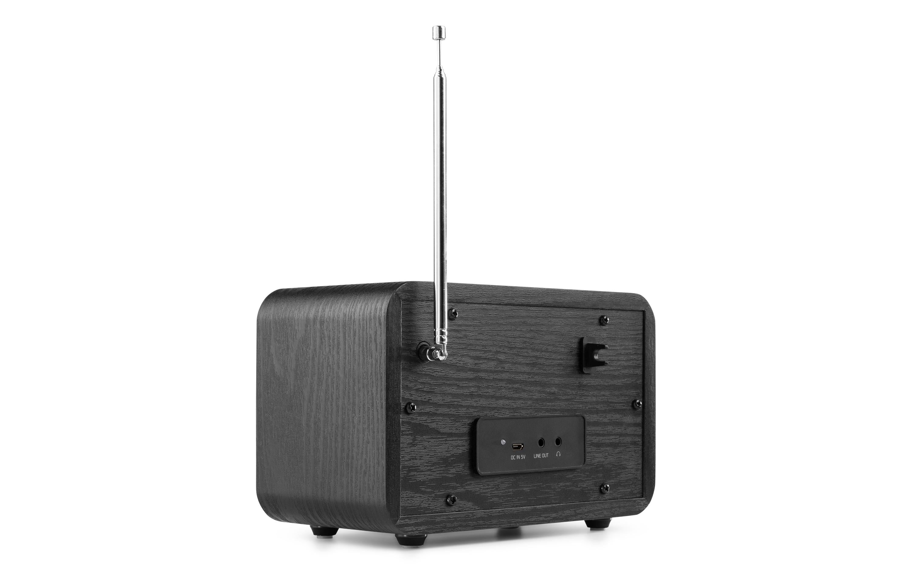 DAB+ Radio Milan SchwarzDAB+ Radio mit Bluetooth