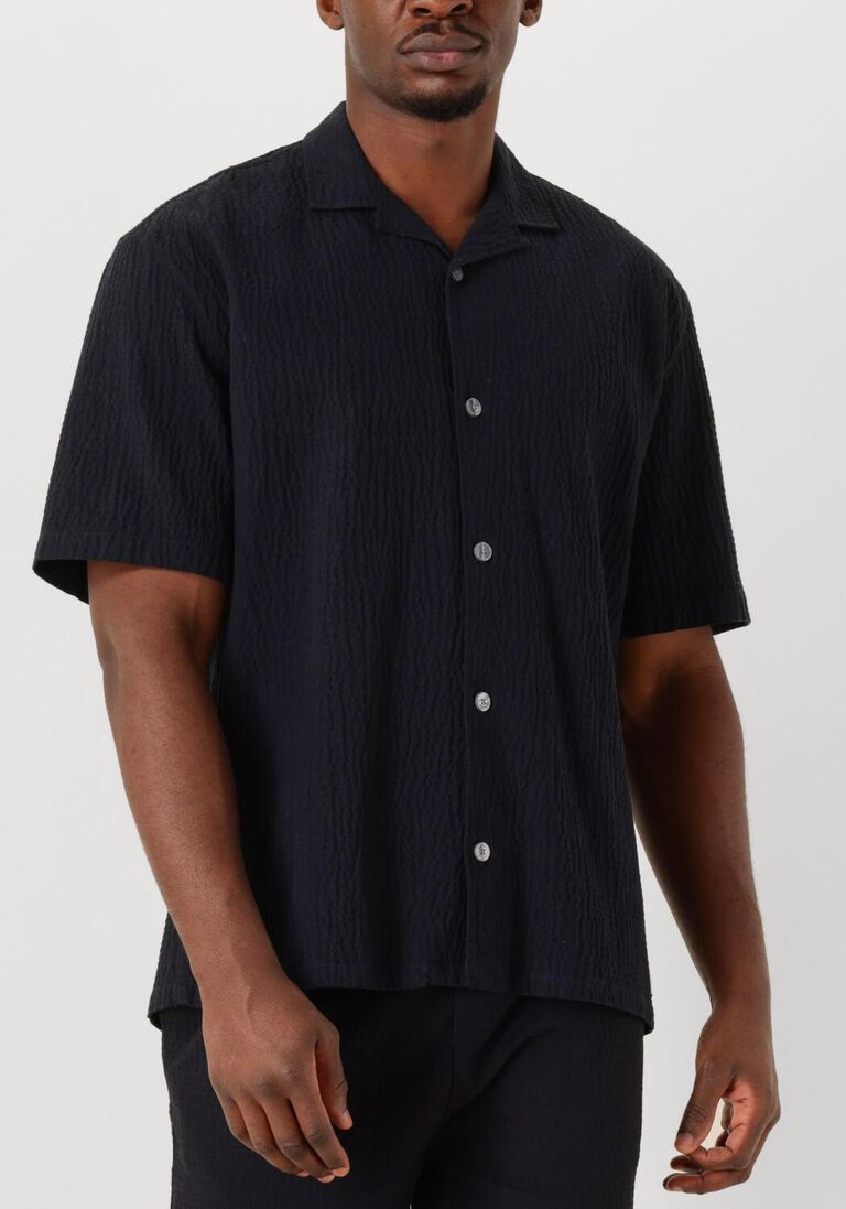 zwarte the goodpeople casual overhemd slin