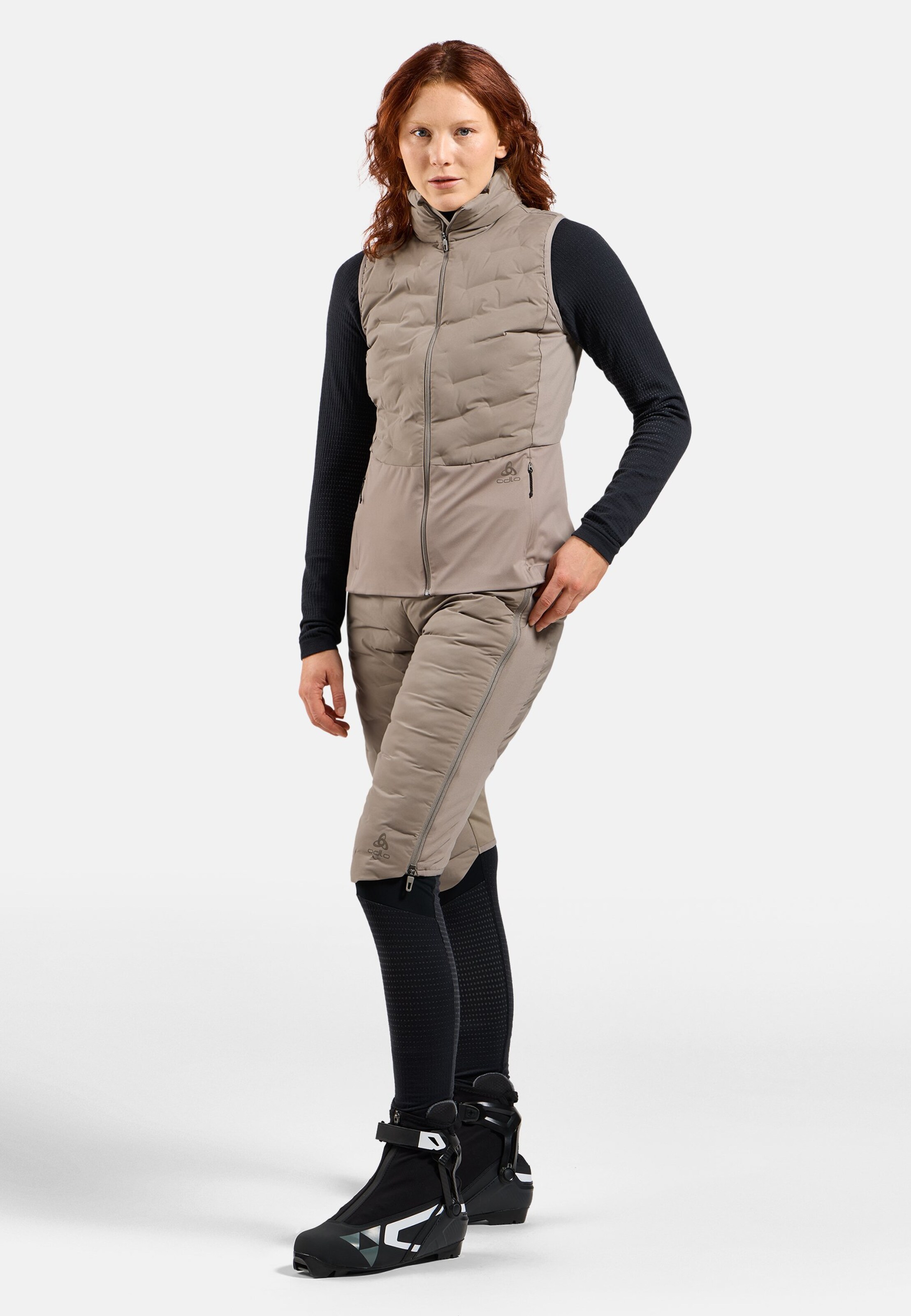 Zeroweight Insulator Langlauf-Shorts in cinder