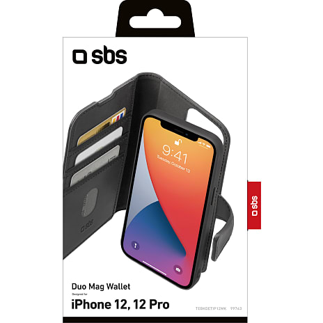SBS iPhone 12 wallet - transparent