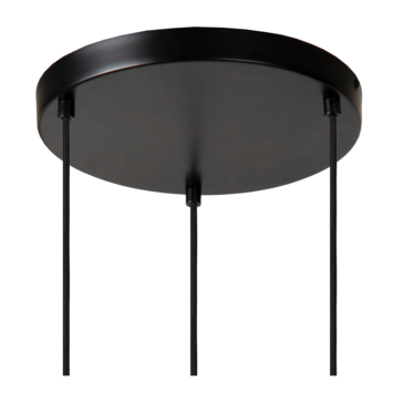 Lucide hanglamp Marius 3x40W zwart