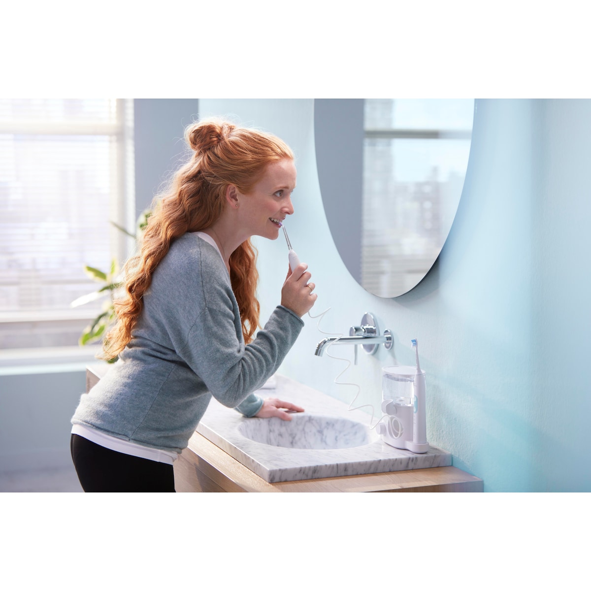 Philips Sonicare Power Floss 3000 series vannflosser HX3711/20 (hvit)