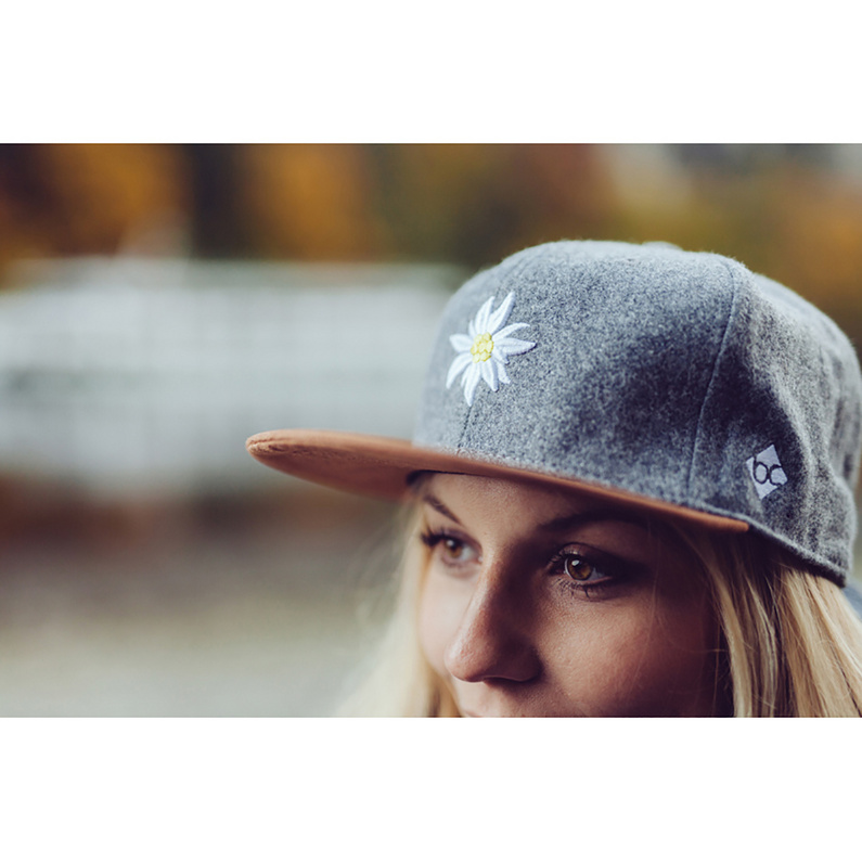 Bavarian Caps Edelweiß Wildleder Cap