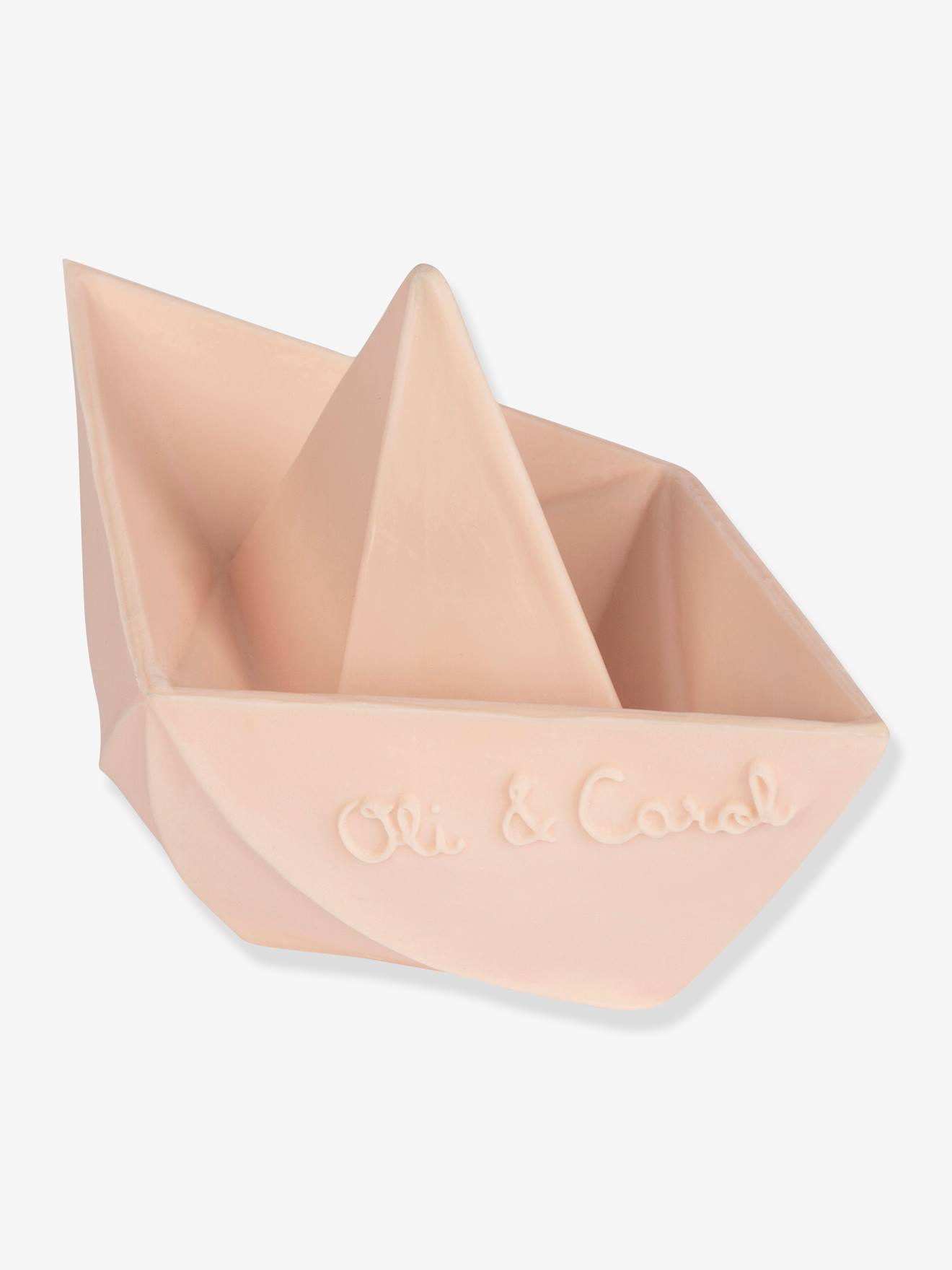 Brinquedo de banho em forma de barco de origami