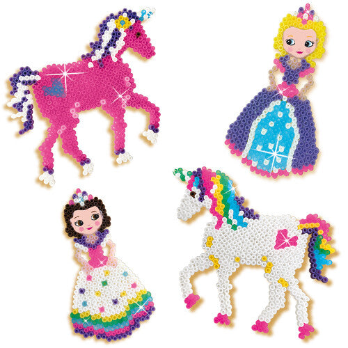 Ses creative strijkkralen eenhoorns en prinsessen