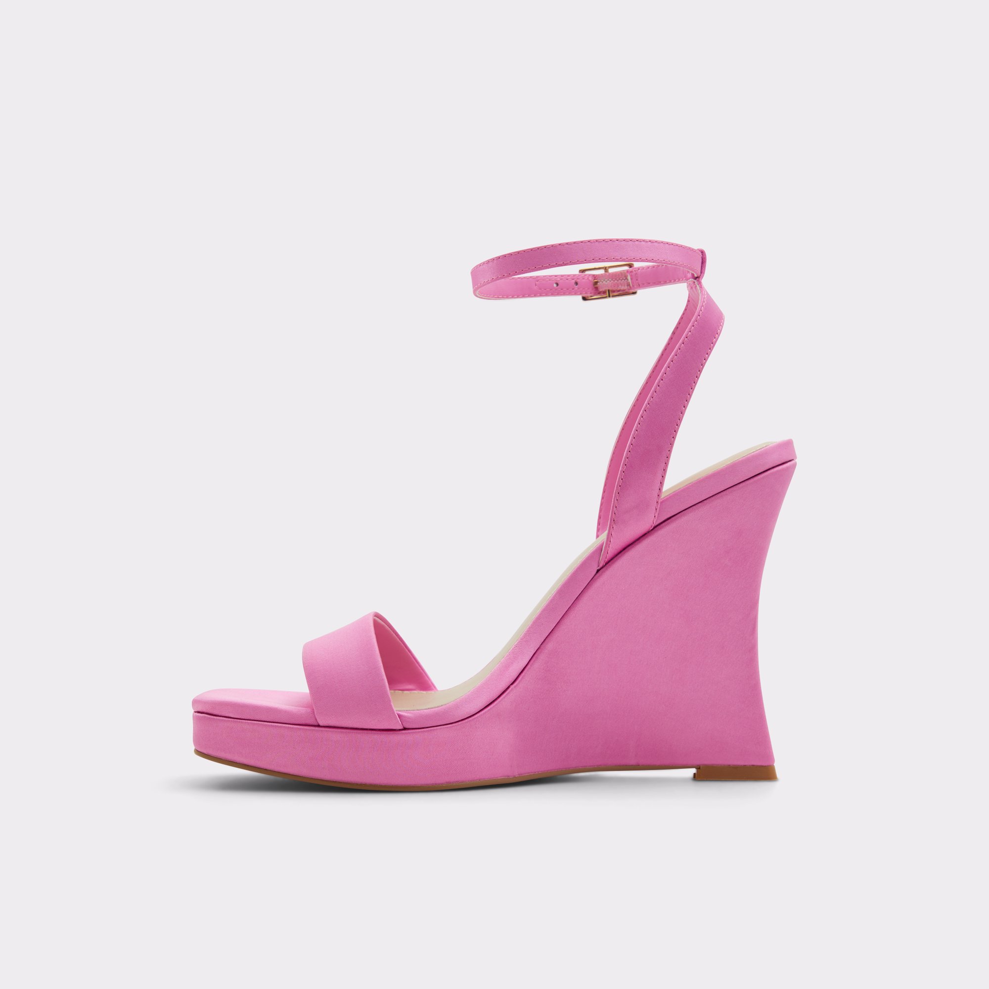 Nuala Medium Pink Women Wedges & Espadrilles