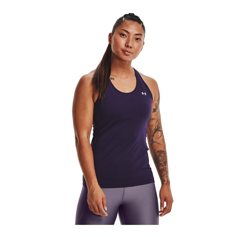 Under Armour HG ARMOUR RACER - Débardeur Femme violet