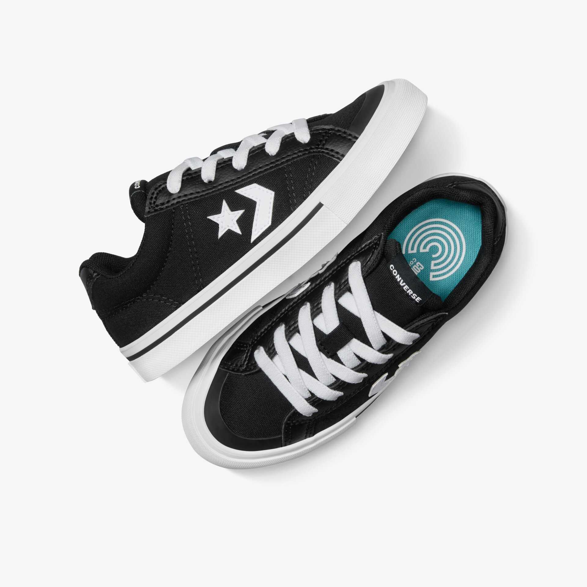 CONVERSE Sport Casual Easy-On Kinder Sneaker Low schwarz