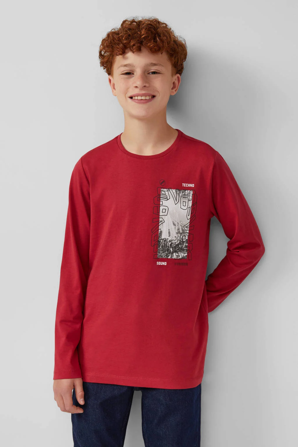 s.Oliver longsleeve rood
