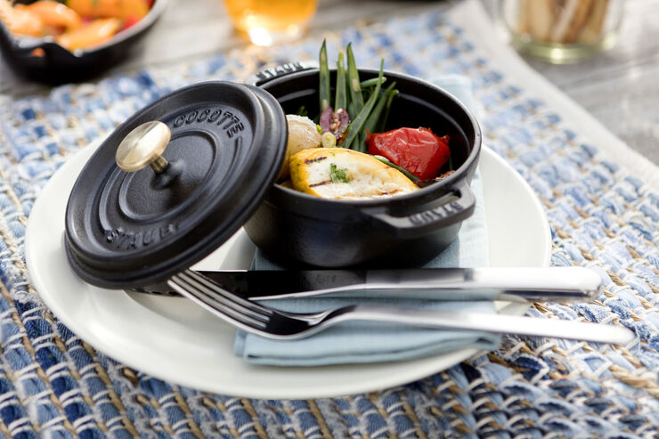 Staub La Cocotte 10 cm sort Sort