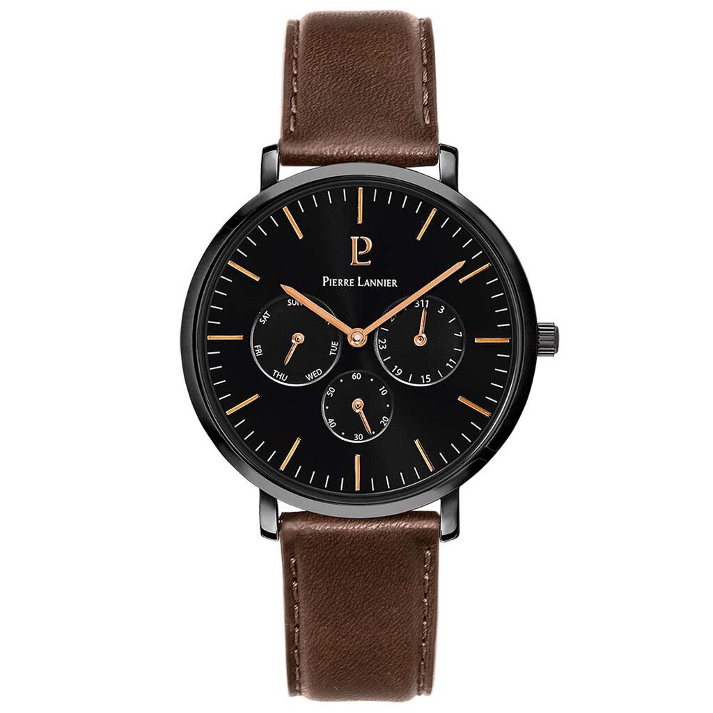 Montre Pierre Lannier Echo Noir