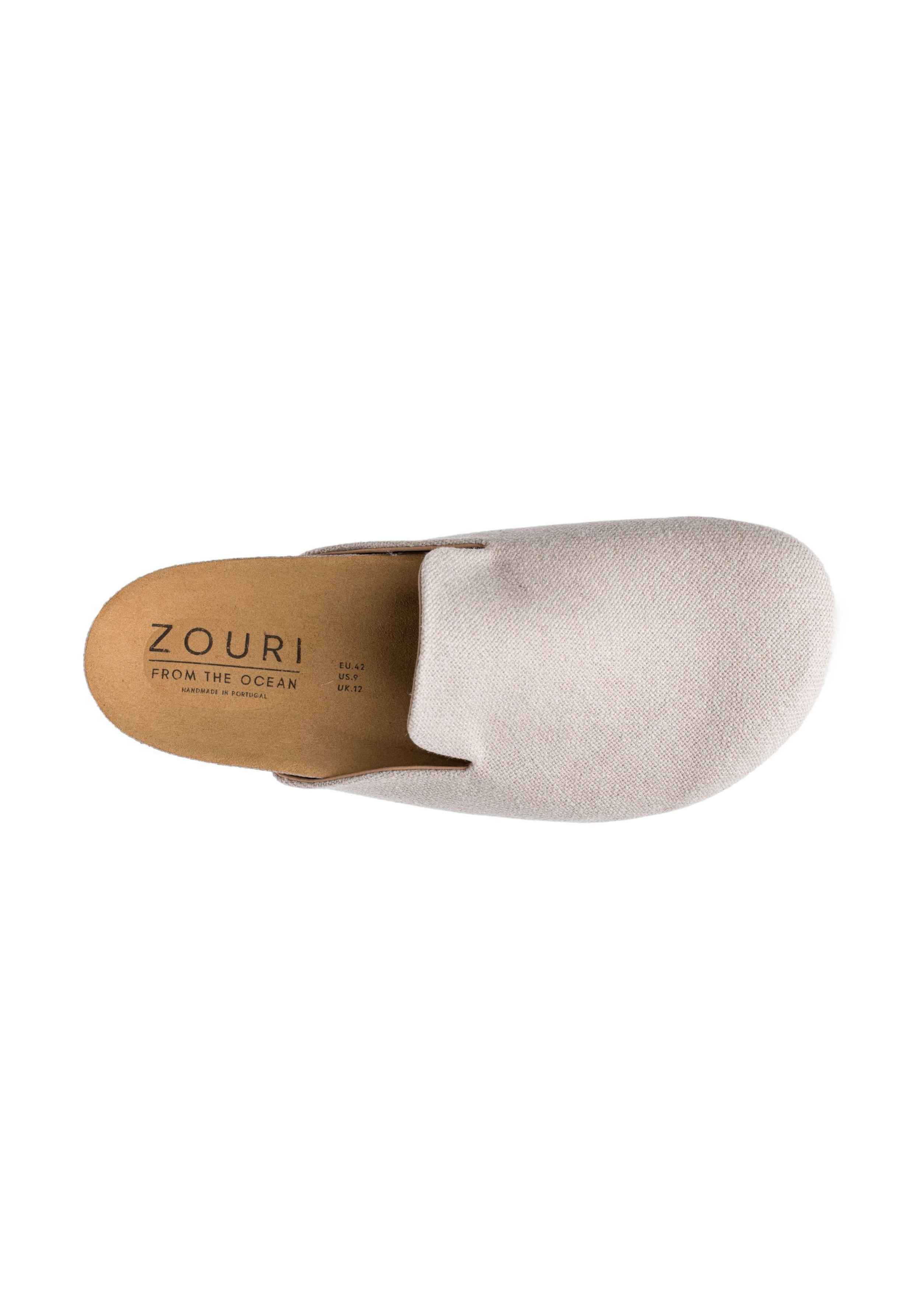 Zouri from the Ocean Clogs Atlantic Natural - vegan