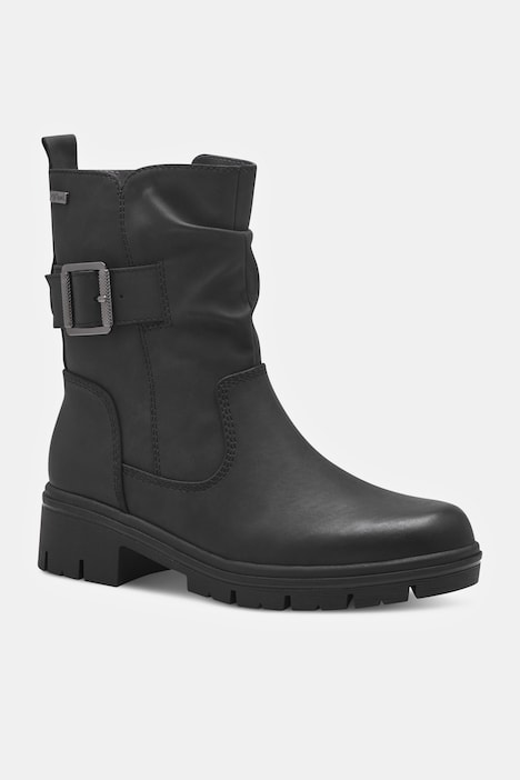 Stiefeletten, Jana Shoes, vegan, Zierschnalle, Weite H