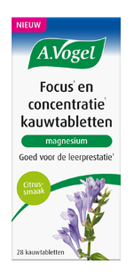 A.Vogel Focus¹ En Concentratie¹ Kauwtabletten 28ST