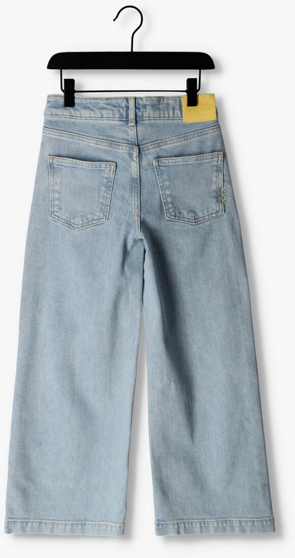 SCOTCH & SODA blauwe scotch & soda wide jeans the wave high rise super wide jeans - sweet thing