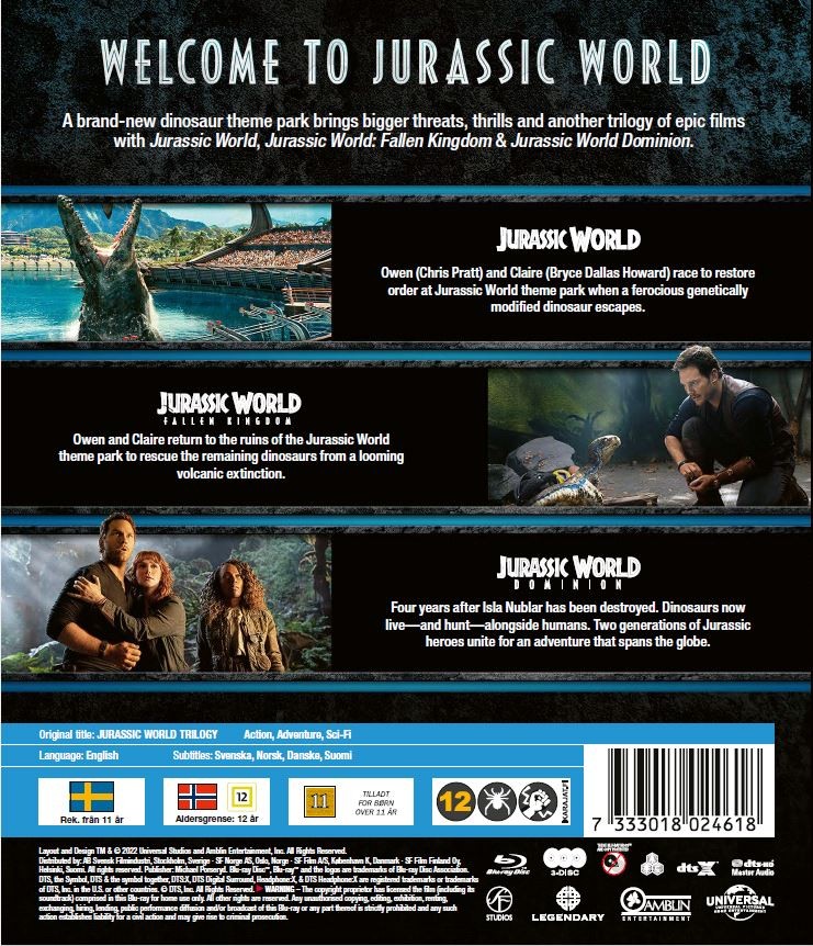Jurassic World - Trilogy