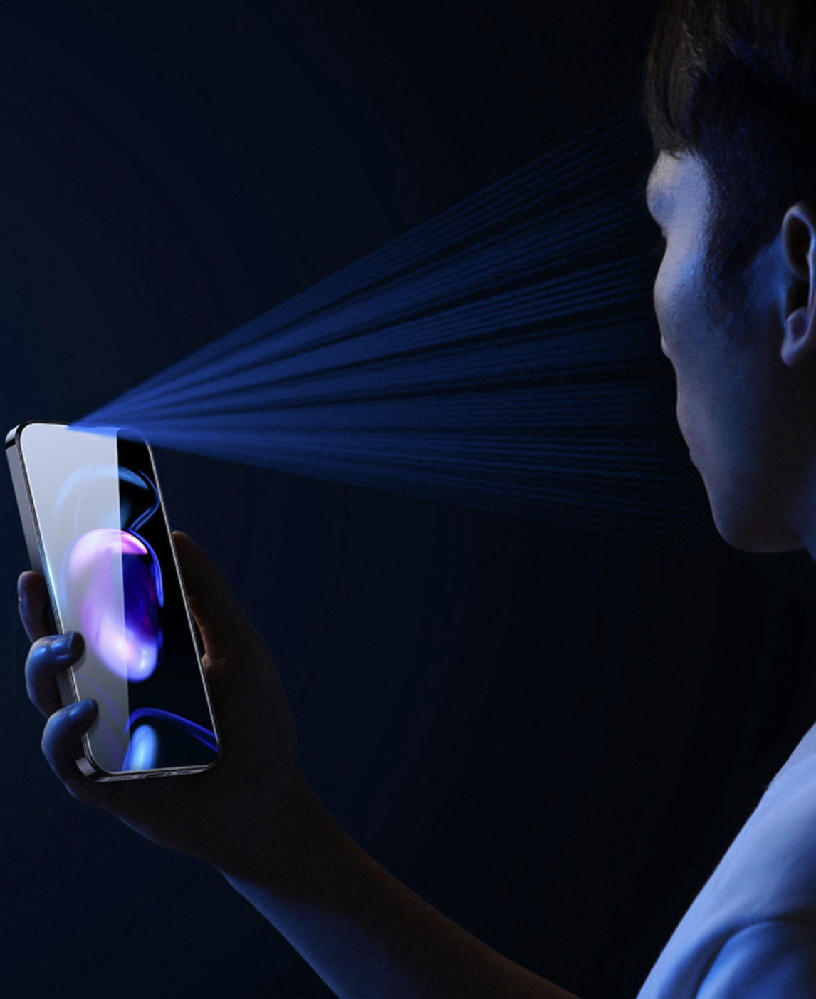 (2er Set) Baseus - iPhone 14 Pro Max Vollbild Panzer Display Schutz Montagerahmen - Transparent