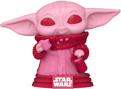 Figurine POP Bobble Gogru Star Wars Saint Valentin