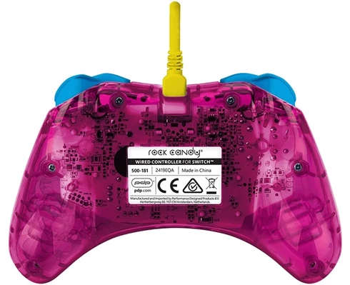 PDP Rock Candy Wired Controller - Peach