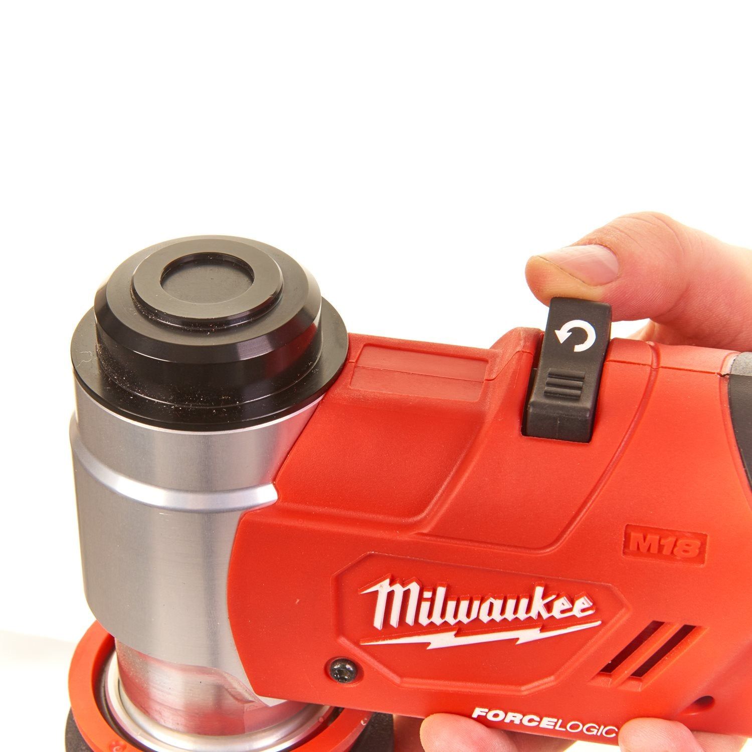 Milwaukee M18 HKP-201CA Accu Hydraulische Ponsmachine Set FORCE LOGIC™ 18V 2.0Ah in koffer - 4933451204