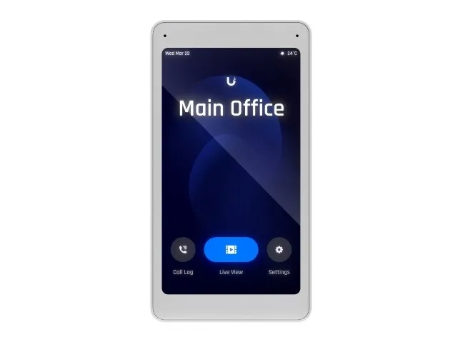 Ubiquiti UniFi - Video intercom overvågningstablet - med kamera - kablet - 10/100 Ethernet
