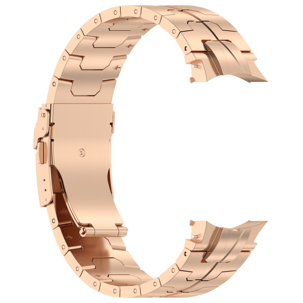 Samsung Galaxy Watch 5 (40mm) Edelstahl Armband mit Butterfly-Verschluss (20mm) - Roségold