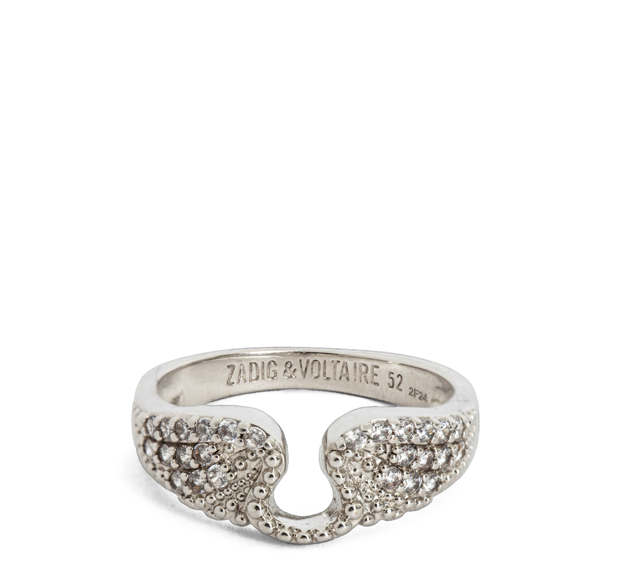 ROCK - Bague argentée| Gris