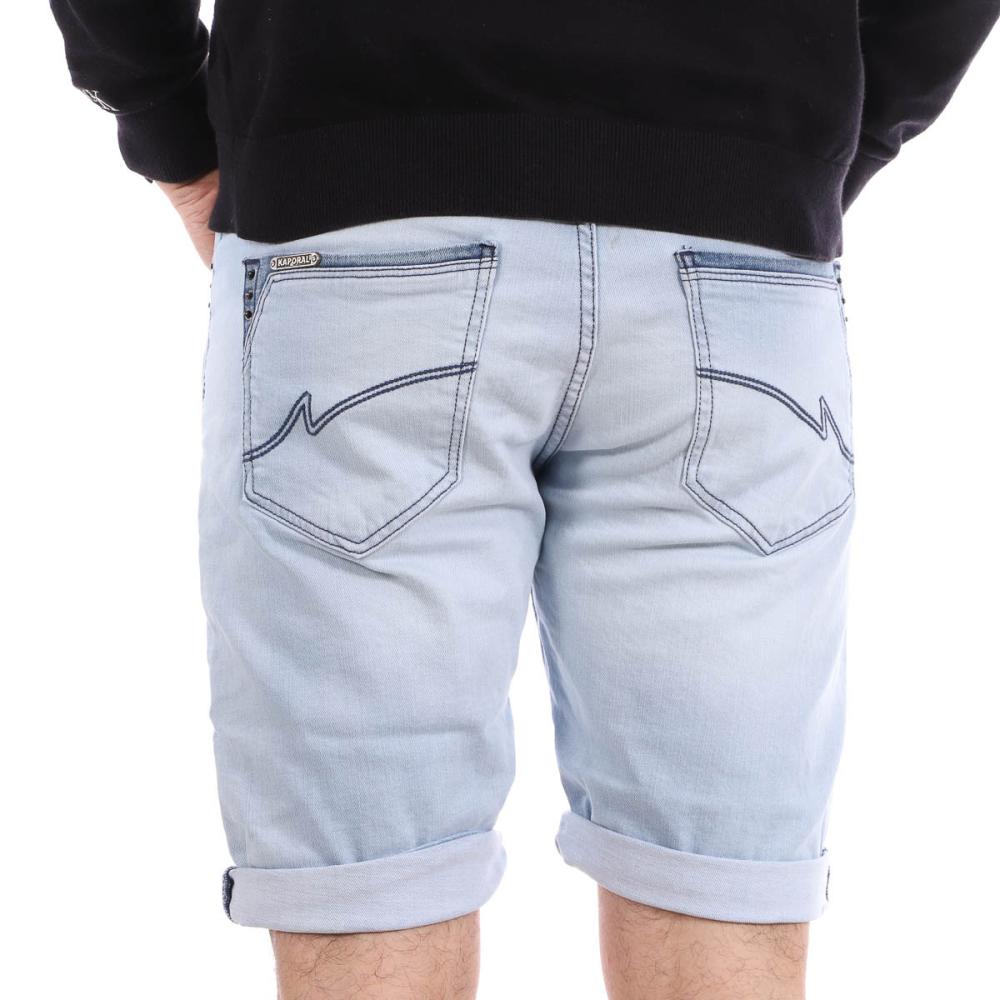 Kaporal Short jean bleu clair homme Kaporal Man Shorts