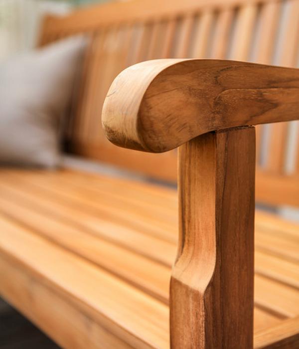Dehner Gartenbank Havanna, 3-Sitzer