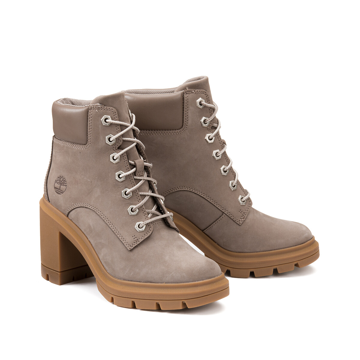TIMBERLAND<br>Botas de couro com salto de 15 cm (6 polegadas) Allington Heights