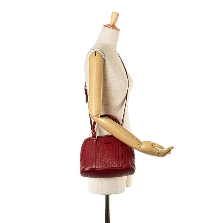Gucci Vintage Gucci Handbag Red