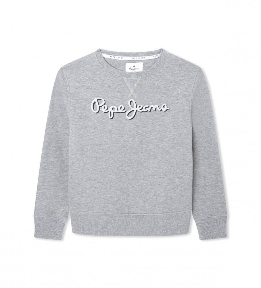 Moletom cinza Pepe Jeans Nolan