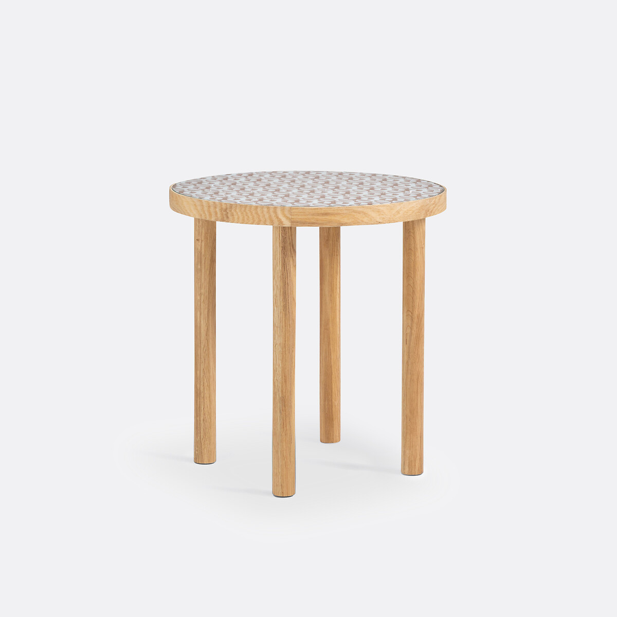 LA REDOUTE INTERIEURS<br>Mesa lateral em MDF e vidro, Arches