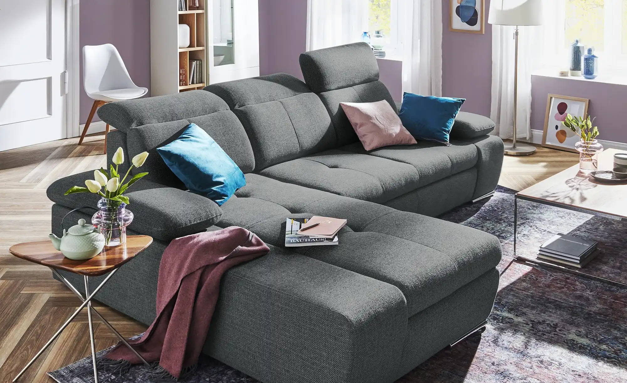 switch Ecksofa Webstoff Avilla