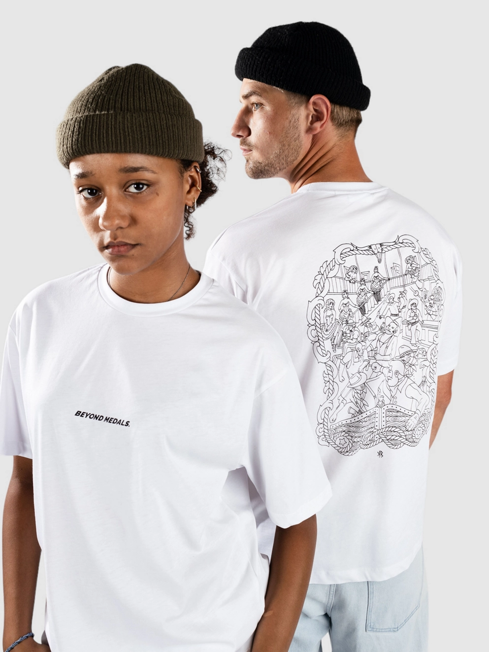 Beyond Medals Baekkel T-Shirt white